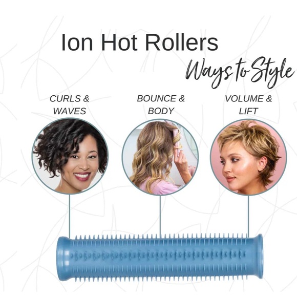 Calista Pink Ion Hot Rollers Set - NEW - Picture 6 of 8
